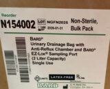 URINARY DRAINAGE BAG WITH ANTI REFLUX CHAMBER