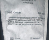 IV MONITORING KIT WITH SAFESET RESEVOIR AND BLOOD SAMPLING PORT TUBING DISPOSABLE TRANSDUCER 3ML SQUEEZE FLUSH MARCODRIP